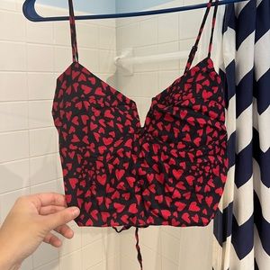 Urban outfitters corset style top